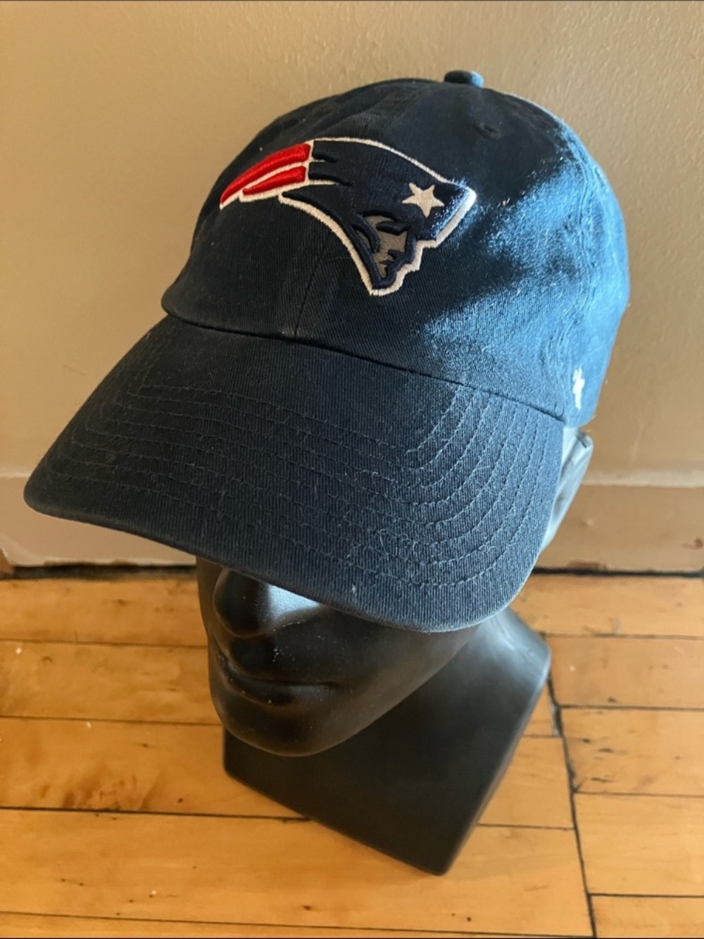 47Brand New England Patriots NFL Navy Blue Logo Hat